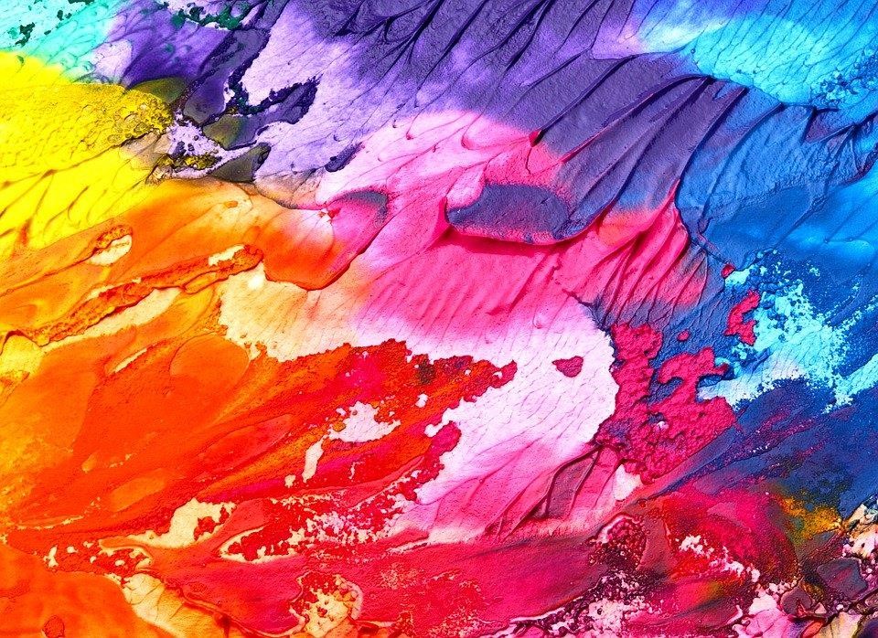 Abstract, Art, Background, Paint, Texture, Colorful