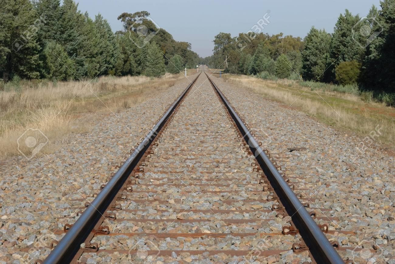 Image result for long railway tracks