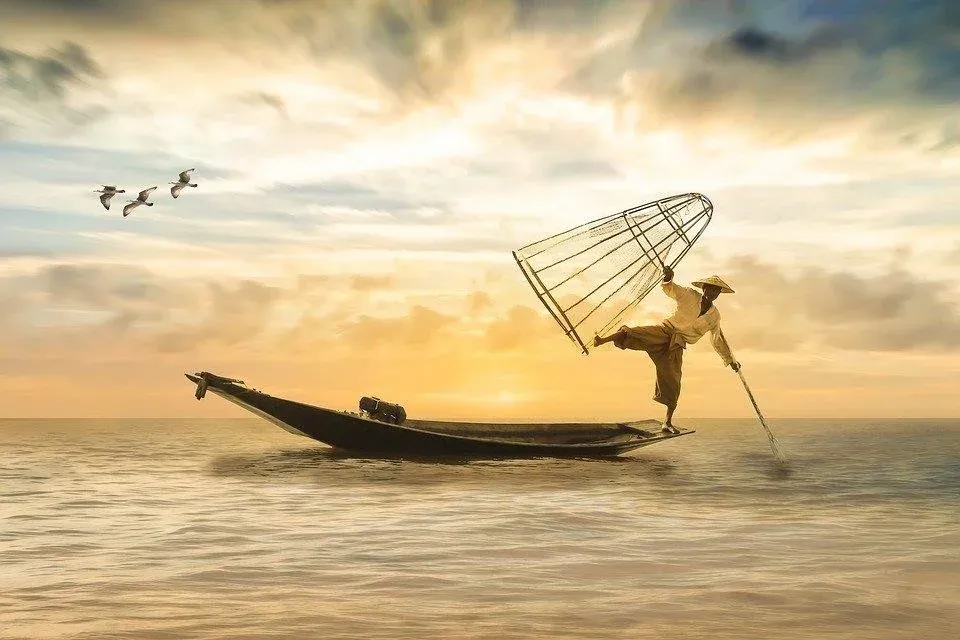 Fisherman, Fishing Boat, Boat, Fishing, Sea, Water